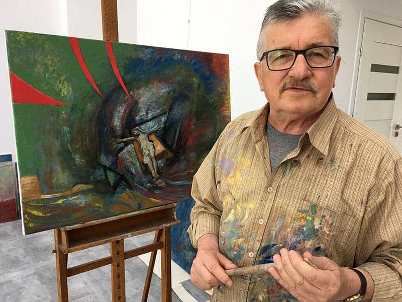 Jerzy Lassota artysta malarz